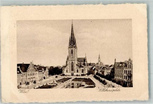 Wesel Willibrordiplatz Dom