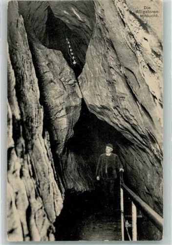 Obermaiselstein Sturmannshöhle Die Alligatorenschlucht