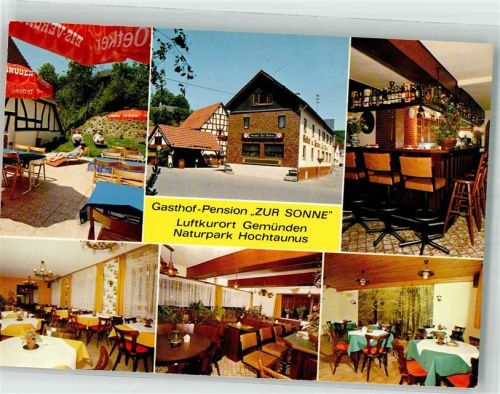Gemünden Gasthaus Pension zur Sonne