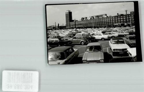 Rüsselsheim Auto Fabrik Ort handschriftlich Foto Original aus Archiv eines Ansichtskartenverlags