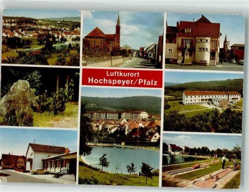 Hochspeyer Minigolf Schwimmbad Sparkasse