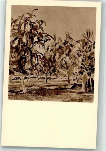 Bern sign. Amiet Cuno Herbstlandschaft 1921 Kunstmuseum
