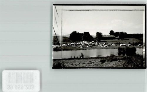 Penzberg Schwimmbad Campinplatz Ort handschriftlich Foto Original aus Archiv eines Ansichtskartenverlags
