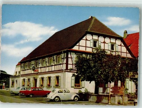 Neulauterburg Gasthaus zum Bayrischen Hof VW Käfer Oldtimer
