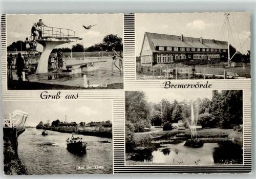 Bremervörde Schwimmbad Seemannsschule Auf der Oste