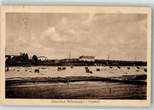 Kellenhusen 1925 Schwimmbad Strand