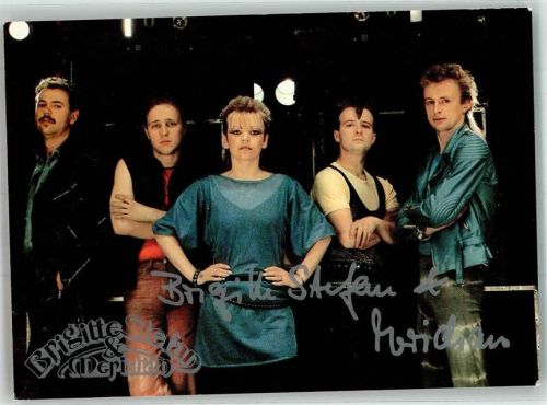 Brigitte Stefan & Meridian mit Autogramm