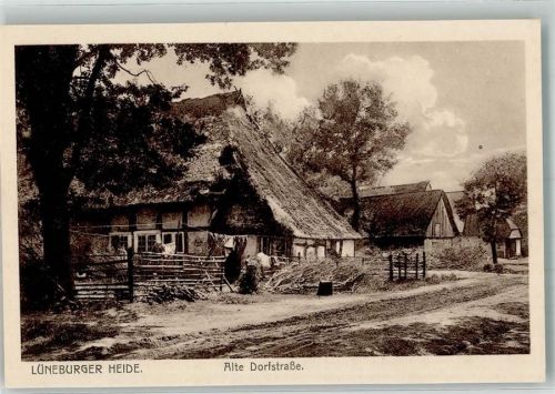 Alte Dorfstraße Lüneburger Heide