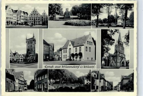 48231 W4410 Warendorf - Kriegerdenkmal