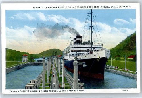Panama Canal, Schiff