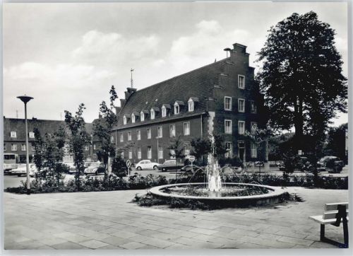 48691 W4426 Vreden - Rathaus, Brunnen