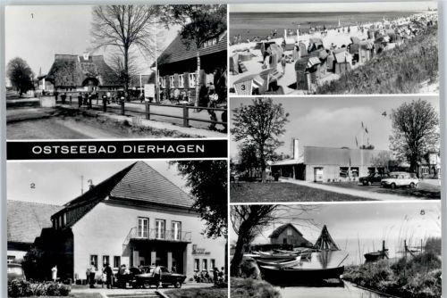 Dierhagen Kaufhalle , Fischereihafen