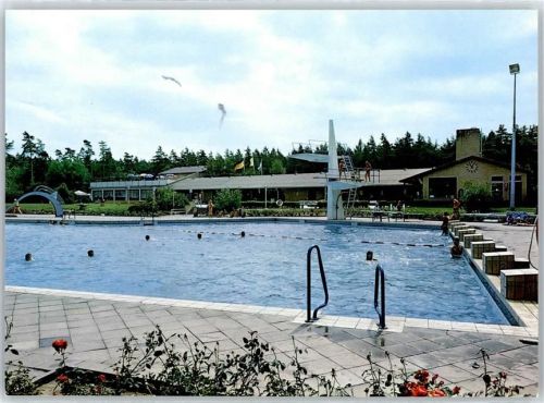 19273 W3149 Alt Garge - Waldbad-Restaurant, Schwimmbad