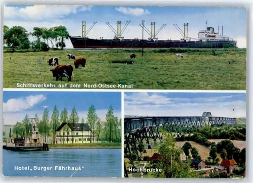 Burg Schiffsverkehr, Hotel Burger Fährhaus, Hochbrücke