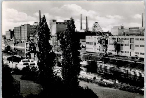Neuss Hafen , Marke entfernt