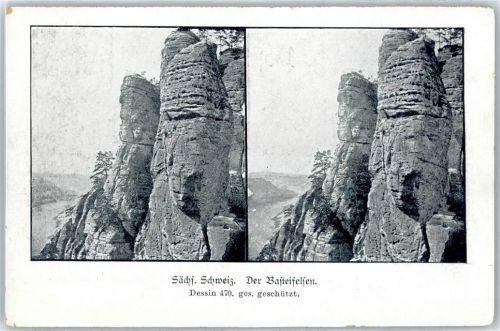 Basteifelsen Stereokarte