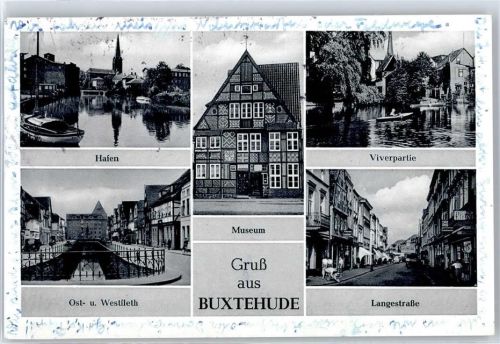 Buxtehude Hafen, Viverpartie, Langestraße, Museum, Ostfleth, Westfleth