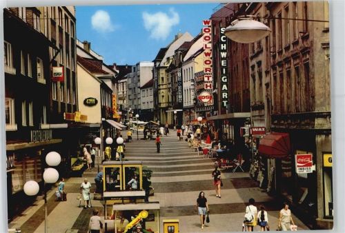 Hattingen Woolworth 4711 Briefkasten Telefonzelle Heggerstraße