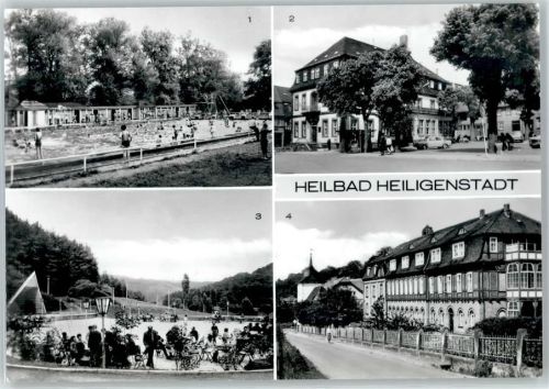Heilbad Heiligenstadt Schwimmbad, Rathaus, Naherholungszentrum Neun Brunnen, Feierabendheim Heiliger Geist