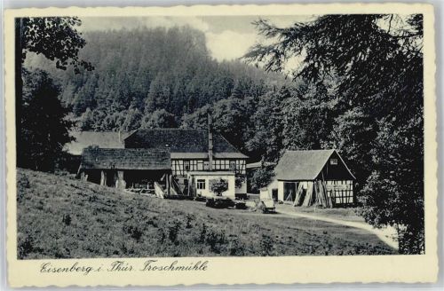 07607 O6520 Eisenberg , Thür - Restaurant Froschmühle