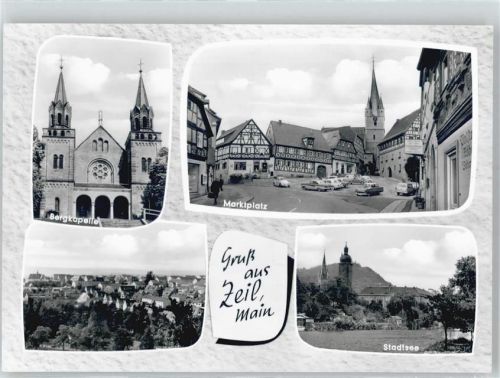 Zeil Bergkapelle, Marktplatz, Stadtsee