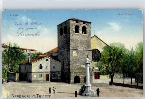 34100 Trieste / Triest / Trst - Platz, Säule, Turm