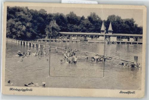 Heviz Gebrauchsspuren Leporello, Strandbad