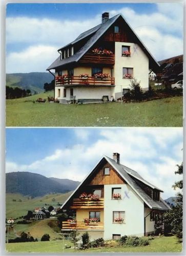 79872 W7821 Bernau im Schwarzwald, Baden - Pension R. Götz