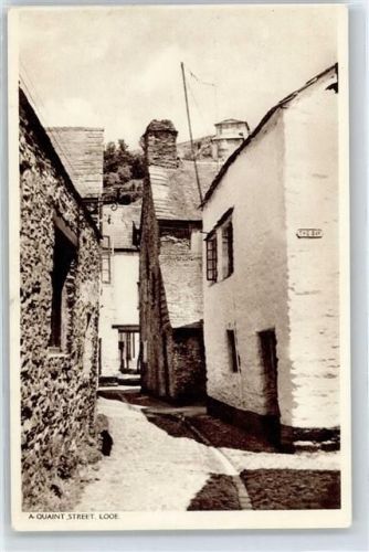 Looe A Quaint Street