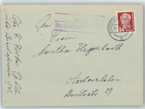 Bischofswerda Landpoststempel