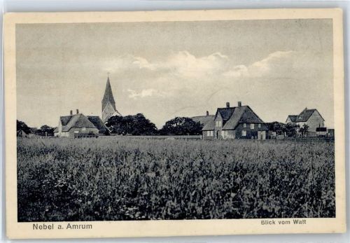 Nebel Kirche, Ortsansicht