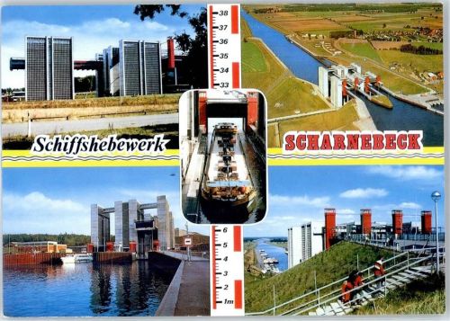 21379 W2127 Scharnebeck b Lüneburg - Schiffshebewerk