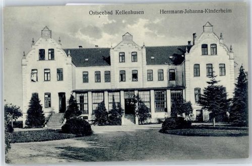 23746 W2436 Kellenhusen (Ostsee) - Kinderheim, Herrmann-Johanna, Garten
