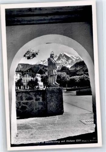 Marktschellenberg Blick zum Hohem Göll