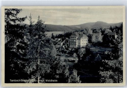 99897 O5809 Tambach-Dietharz , Thüringer Wald - Haus Waldheim