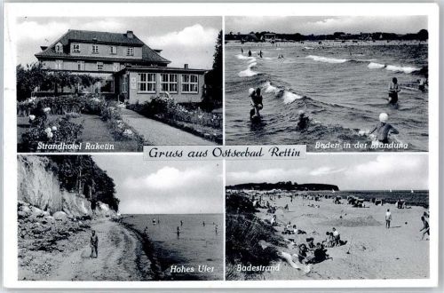 Rettin Strandhotel Raketin, Badestrand, Ostseebad