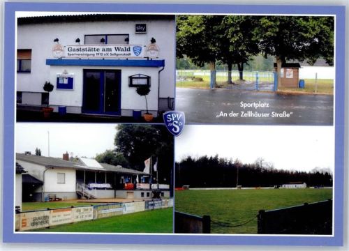 63500 W6453 Seligenstadt , Hess - Sportplatz an der Zellhäuser Straße Gasthaus am Wald