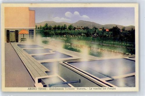 35031 Abano Terme Bagni - Le vasche dei Fanghi