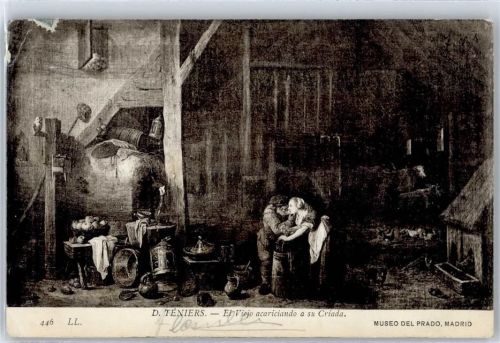 Teniers, D. , Die Überraschung , Wein
