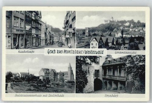 56410 W5430 Montabaur - Kirchstrasse, Krankenhaus, Schloss