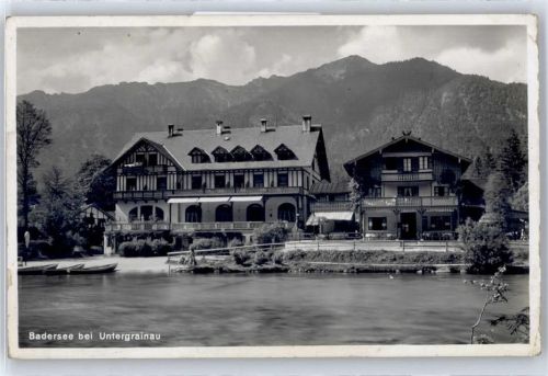 Untergrainau Teilansicht Badersee