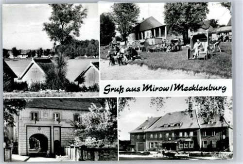 Mirow Am Mirow-See, Torhaus, Bahnhof AKU2
