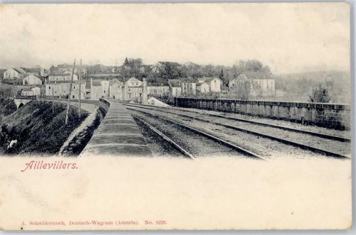 Aillevillers-et-Lyaumont Bahnhofgleise