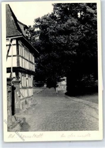 64367 W6109 Nieder-Ramstadt Privatfoto AK Rathaus