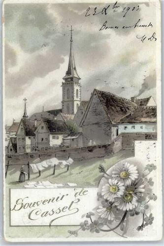 59670 Cassel 1903 Lithographie