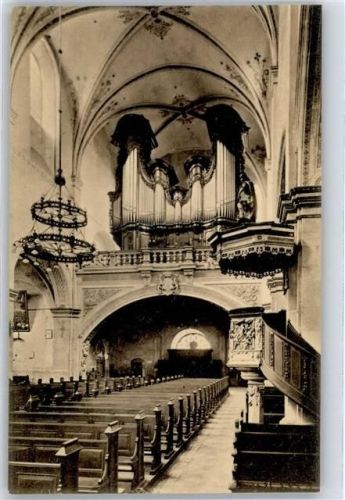 54595 W5540 Prüm - Salvatorkirche Inneres Orgelchor