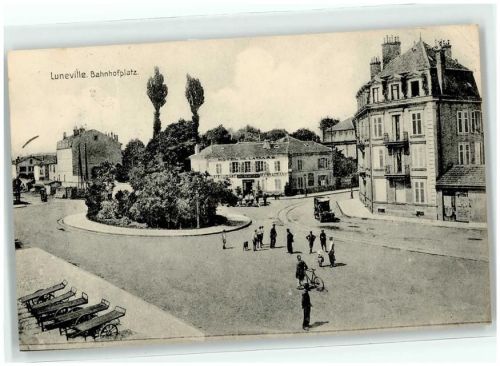 Luneville Bahnhofplatz Hotel de la Gare
