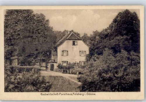 64686 W6147 Felsberg - Gasthaus Forsthaus