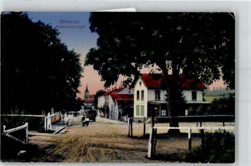 54450 Blamont 1918 - Bahnhofstrasse