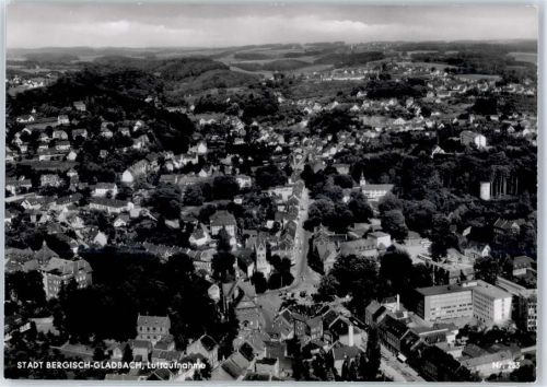 Bergisch Gladbach Fliegeraufnahme